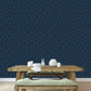 Navy Blue Self Adhesive Panels triangle Design