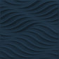 Navy Blue 3D Wall Panels Swirl Design