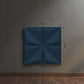 Navy Blue 3D Wall Panels Bloom Design