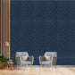 Navy Blue Self Adhesive 3D Panels Brick Design