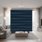 Navy Blue 3D Wall Panels Dune Design