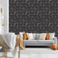 3D Self Adhesive Wall Panel Quarter Circle Design- 50x50cm