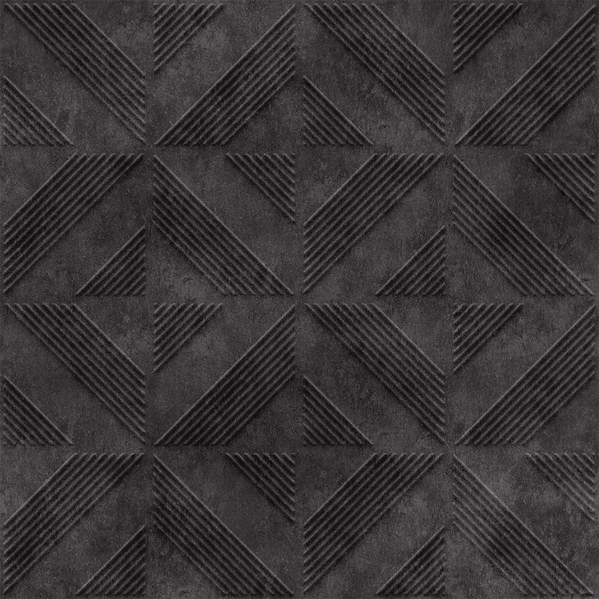 Nexa Gray Self Adhesive Panels triangle Design