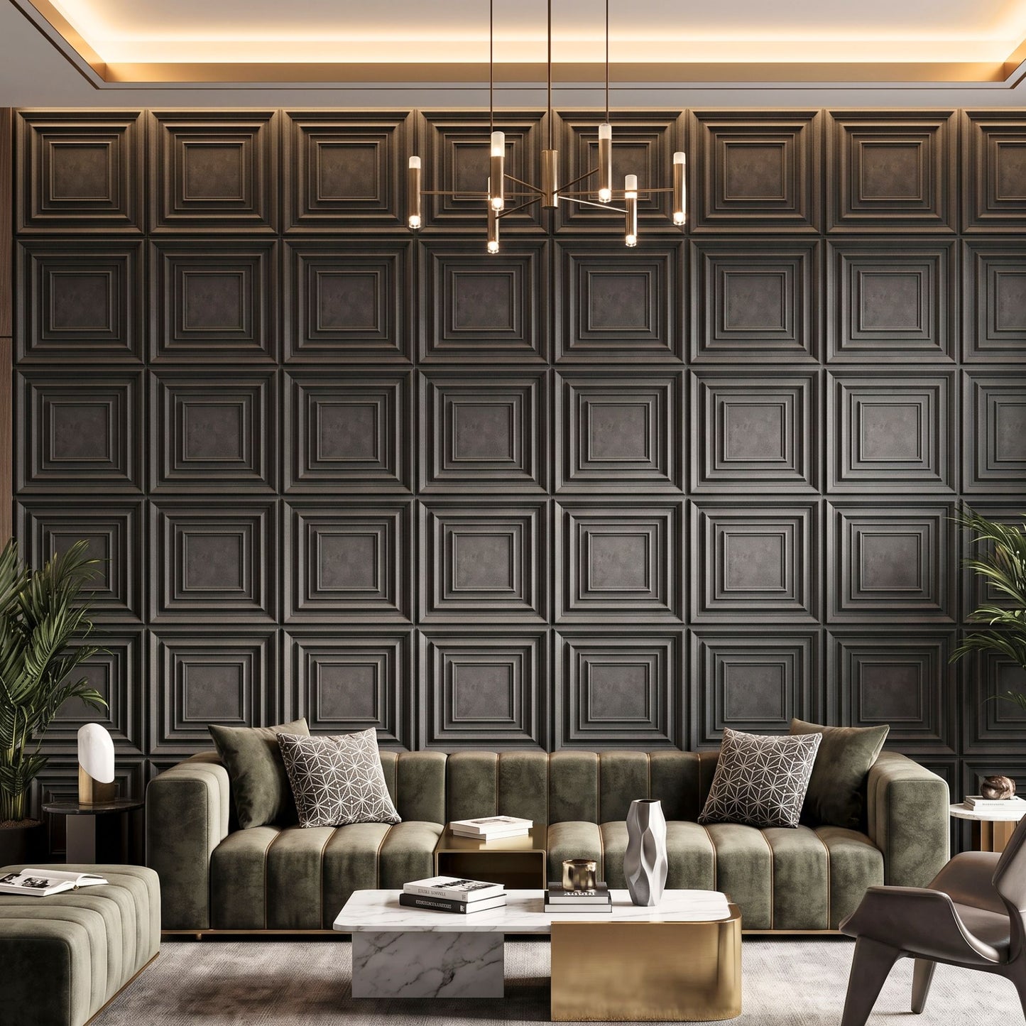 Nexa Gray  3D Wall Panels Accent Design1