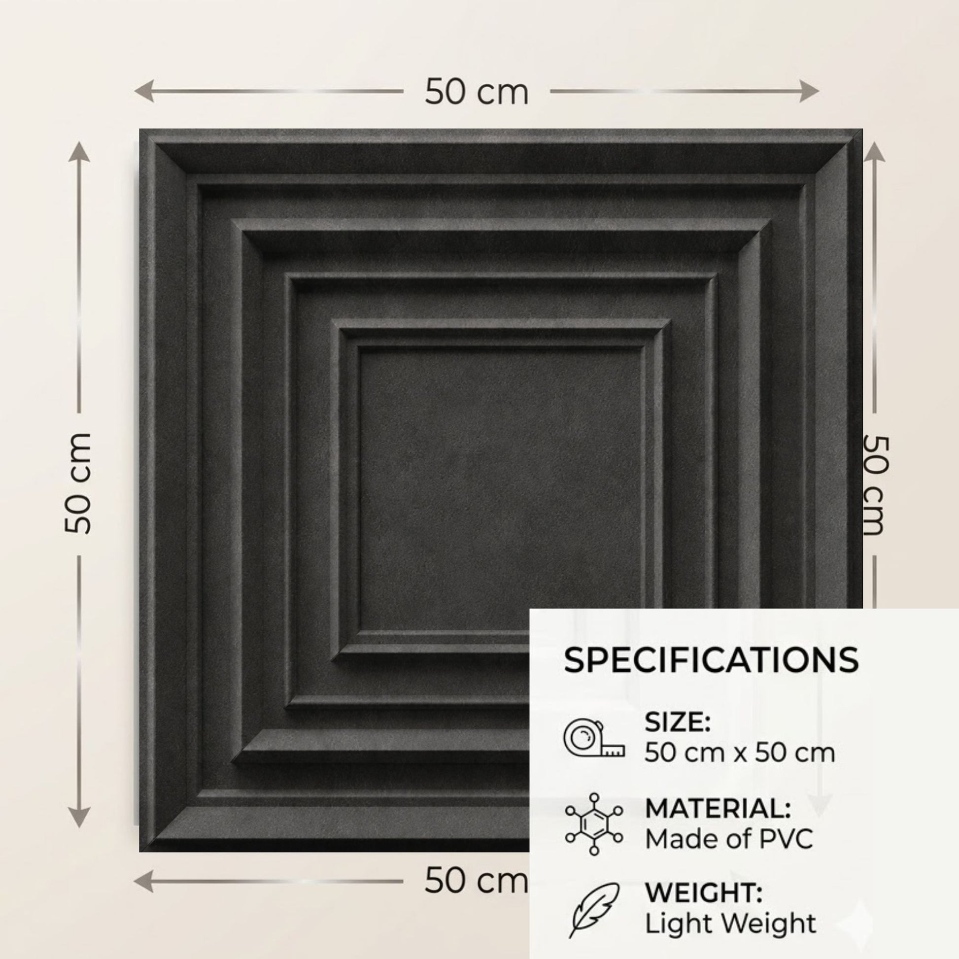 Nexa Gray  3D Wall Panels Accent Design3