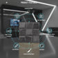 Nexa Gray Cubical Design 3D Wall Panels View-3
