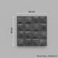 Nexa Gray 3D Wall Panels Pixel Design