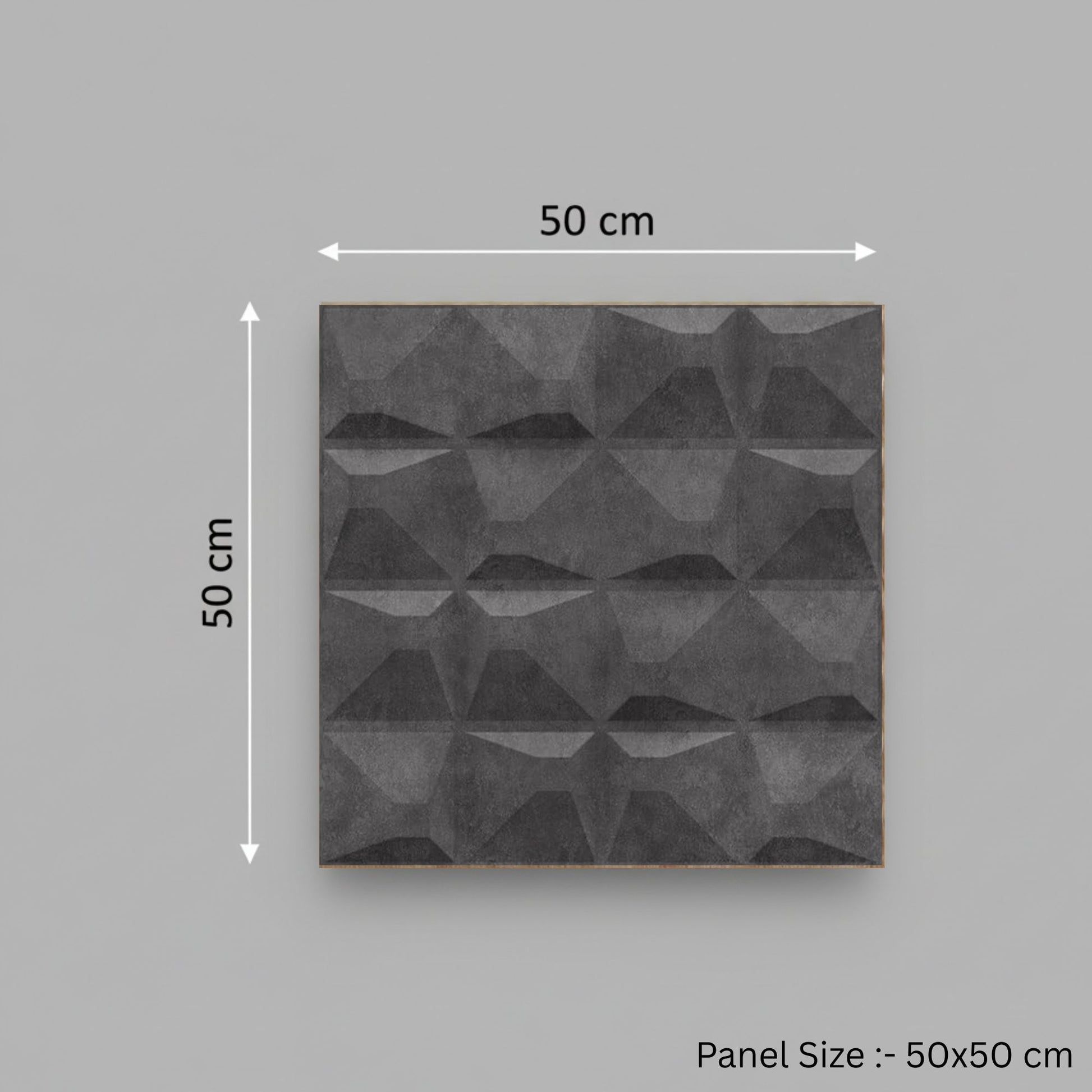 Nexa Gray 3D Wall Panels Pixel Design