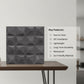 Nexa Gray 3D Wall Panels Pixel Design