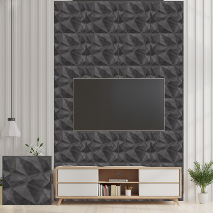 Nexa Gray 3D Wall Panels Stone Design