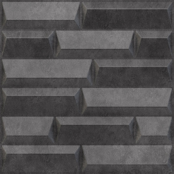Nexa Gray 3D Wall Panels Vault Design