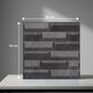 Nexa Gray 3D Wall Panels Vault Design