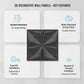 Nexa Gray 3D Wall Panels Bloom Design