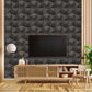 Nexa Gray 3D Wall Panels Hexa quarter Design