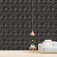3D Wall Panels - Hexagon Design 43X45 cm