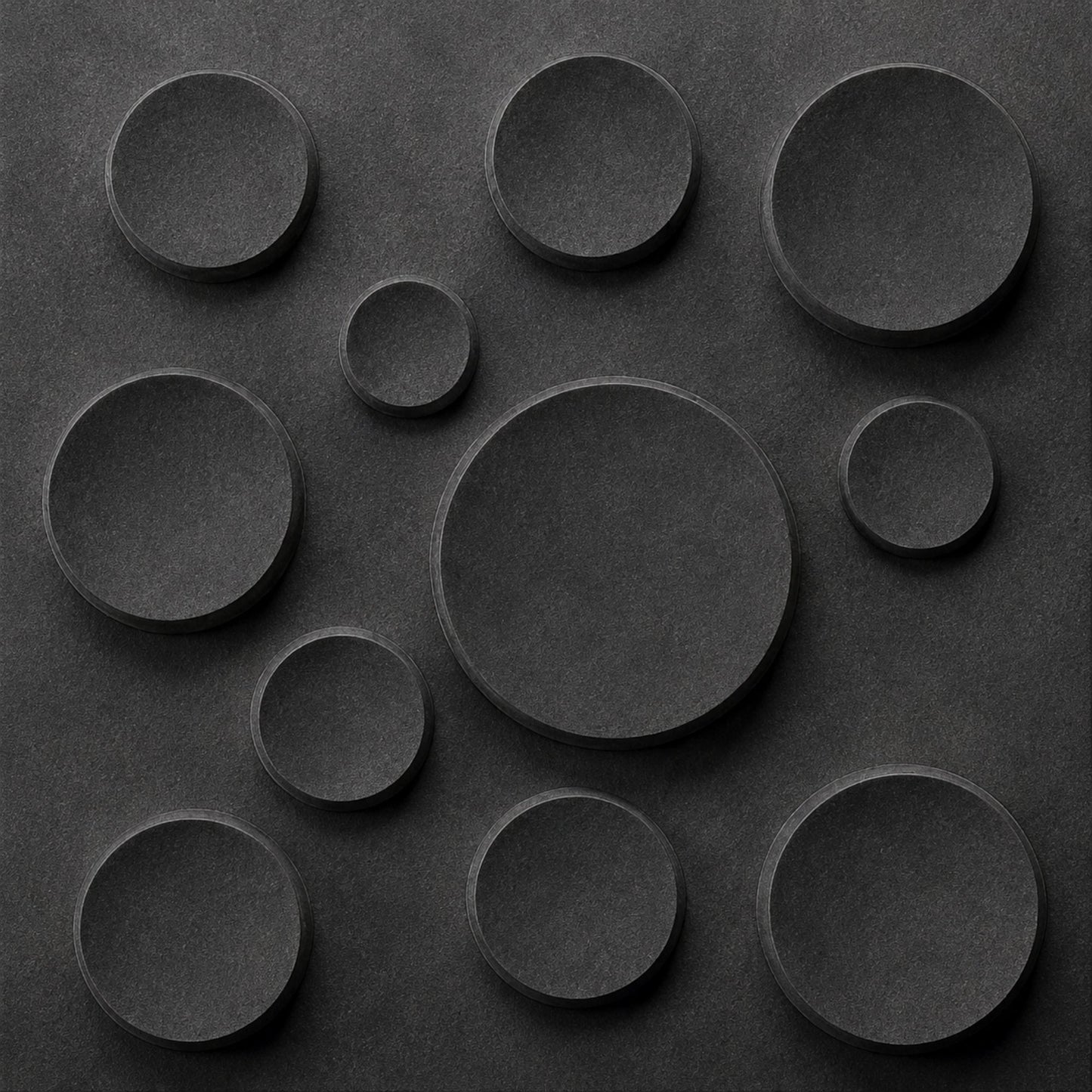 Nexa Gray Moon Design 3D Wall Panel