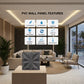 Nexa Grey Crystal Design 3D Wall Panel View-3