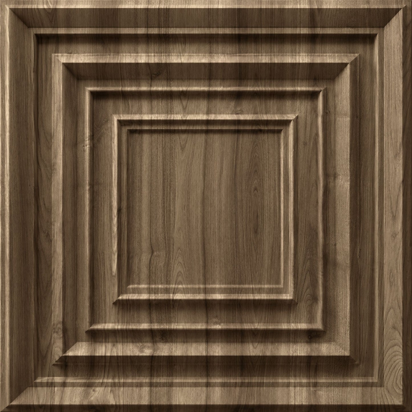 Oak Wood 3D Wall Panels Accent Design