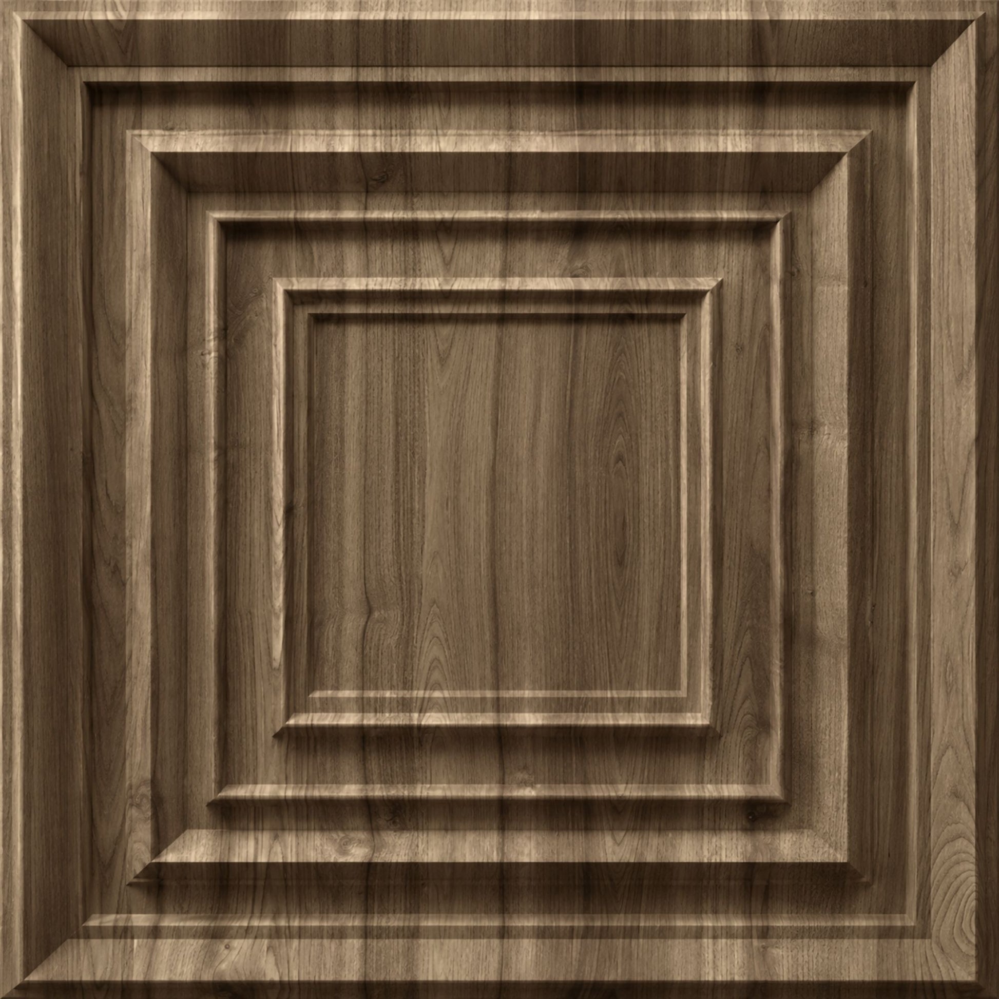 Oak Wood 3D Wall Panels Accent Design