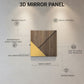 3D Wall Panels for Home Decor PVC Plaina Design 50X50 cm