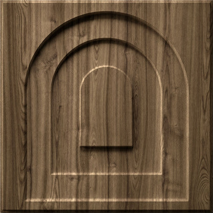 Oak Wood Archi Design 3D Wall Panel