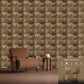Oak Wood 3D Wall Panels Hexa quarter Design