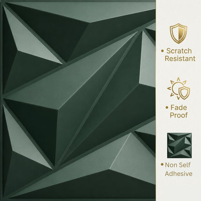 Olive Green 3D Wall Panels Alps Design-3