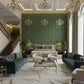 Olive Green 3D Wall Panels Bloom Design