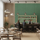 Olive Green 3D Wall Panels Dune Design