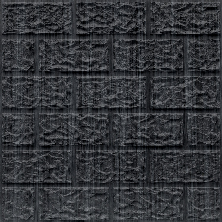 Pine Wood Self Adhesive 3D Panels Brick Design
