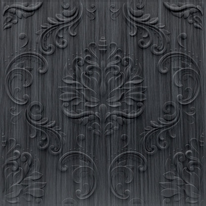 Pine Wood Self Adhesive Panels Damask Design
