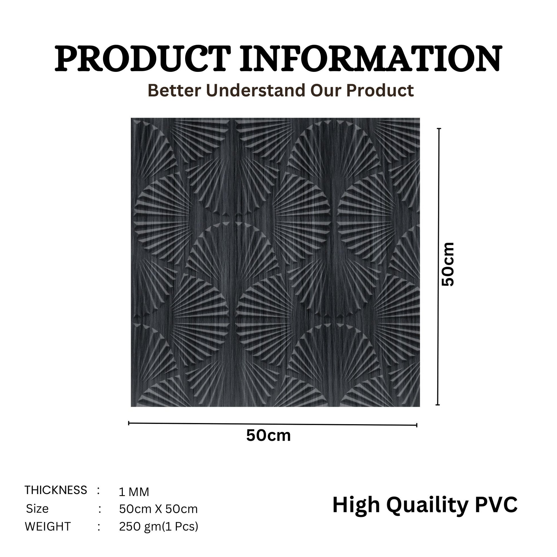Pine Wood Self Adhesive Panels Hand Fan Design