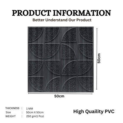 Pine Wood Self Adhesive Panels Quarter Circle Design
