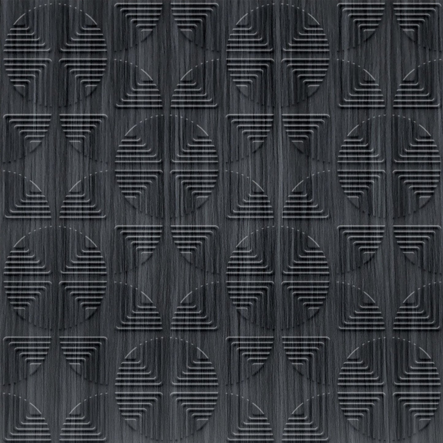 Pine Wood Self Adhesive Panels Quarter Circle Design
