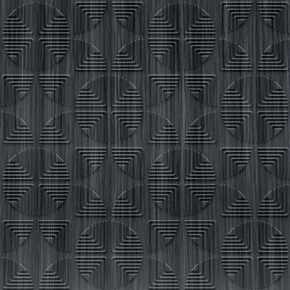 Pine Wood Self Adhesive Panels Quarter Circle Design

