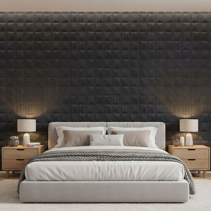 Pine Wood 3D Wall Panels Pixel Design
