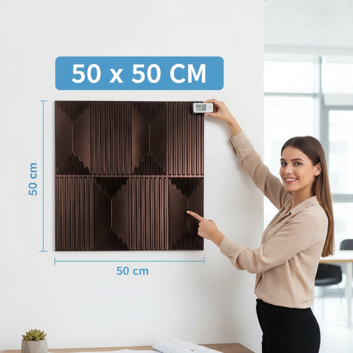 Red Coper 3D Wall Panels Artisan Design