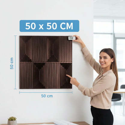 Red Coper 3D Wall Panels Artisan Design