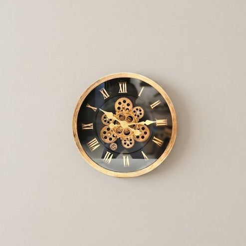 Classic Wall Clock Decorative Size-38 cm | Brown
