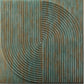 Rustic Wood Self Adhesive Panels Circle Design