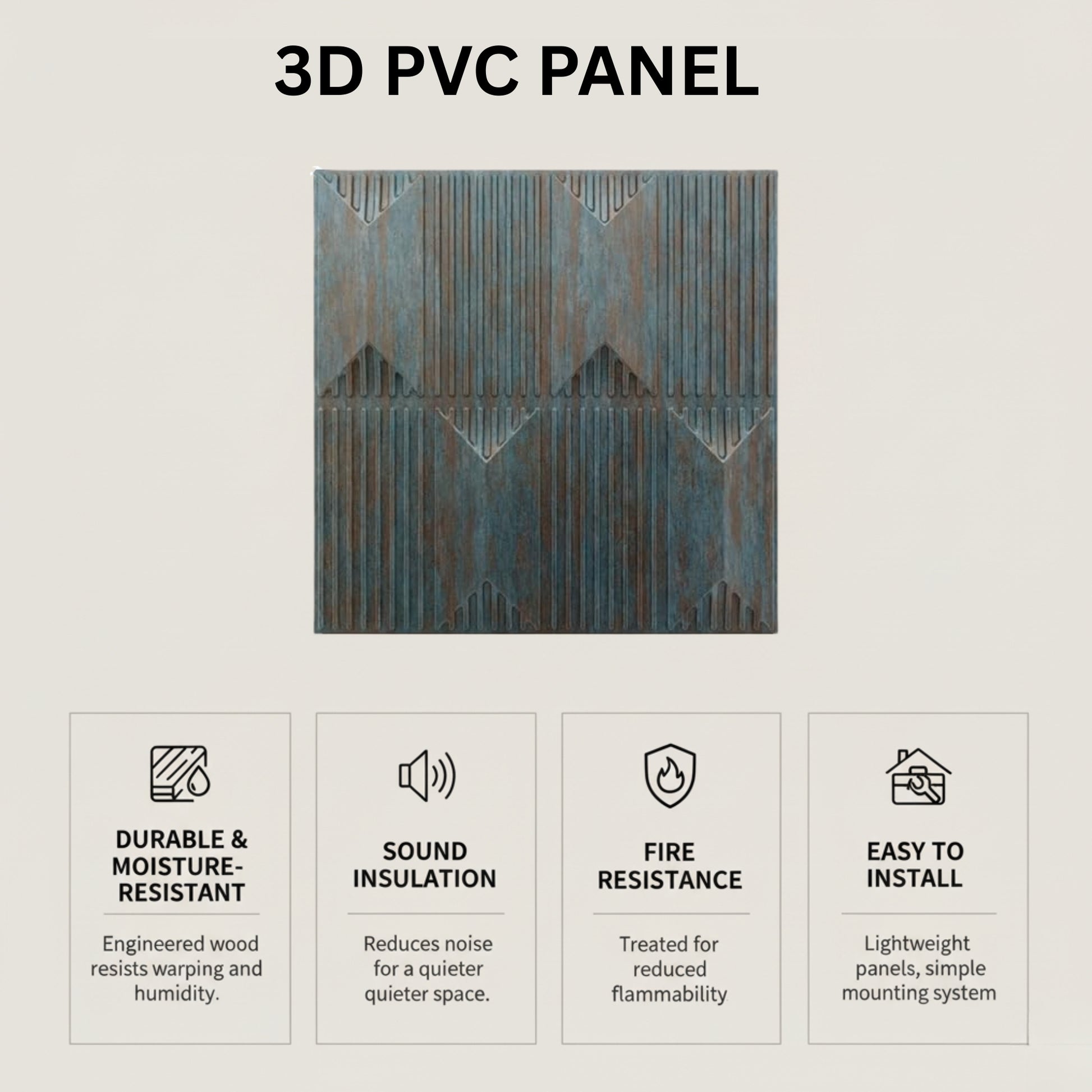 Rustic Wood 3D Wall Panels Artisan Design