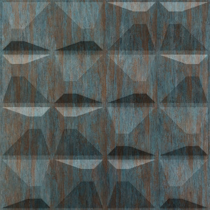 Rustic Wood 3D Wall Panels Pixel Design