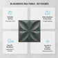 Rustic Wood 3D Wall Panels Butterfly Design
