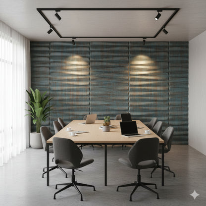 Rustic Wood 3D Wall Panels Dune Design