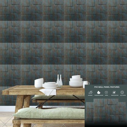 Rustic Wood Stream Design 3D Wall Panel-2