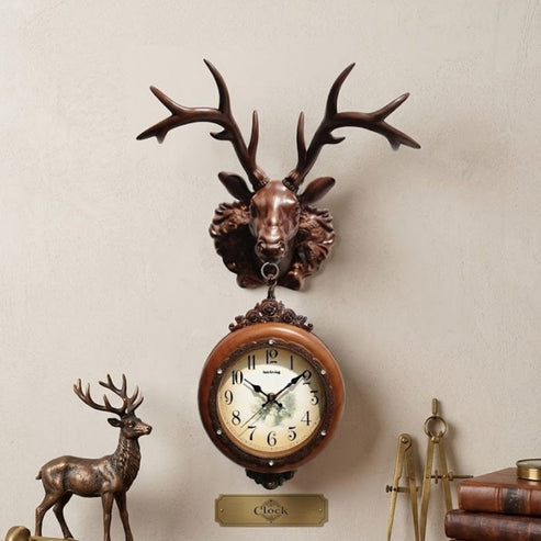Classic Wall Clock Decorative Size-23 cm | Swamp Horn