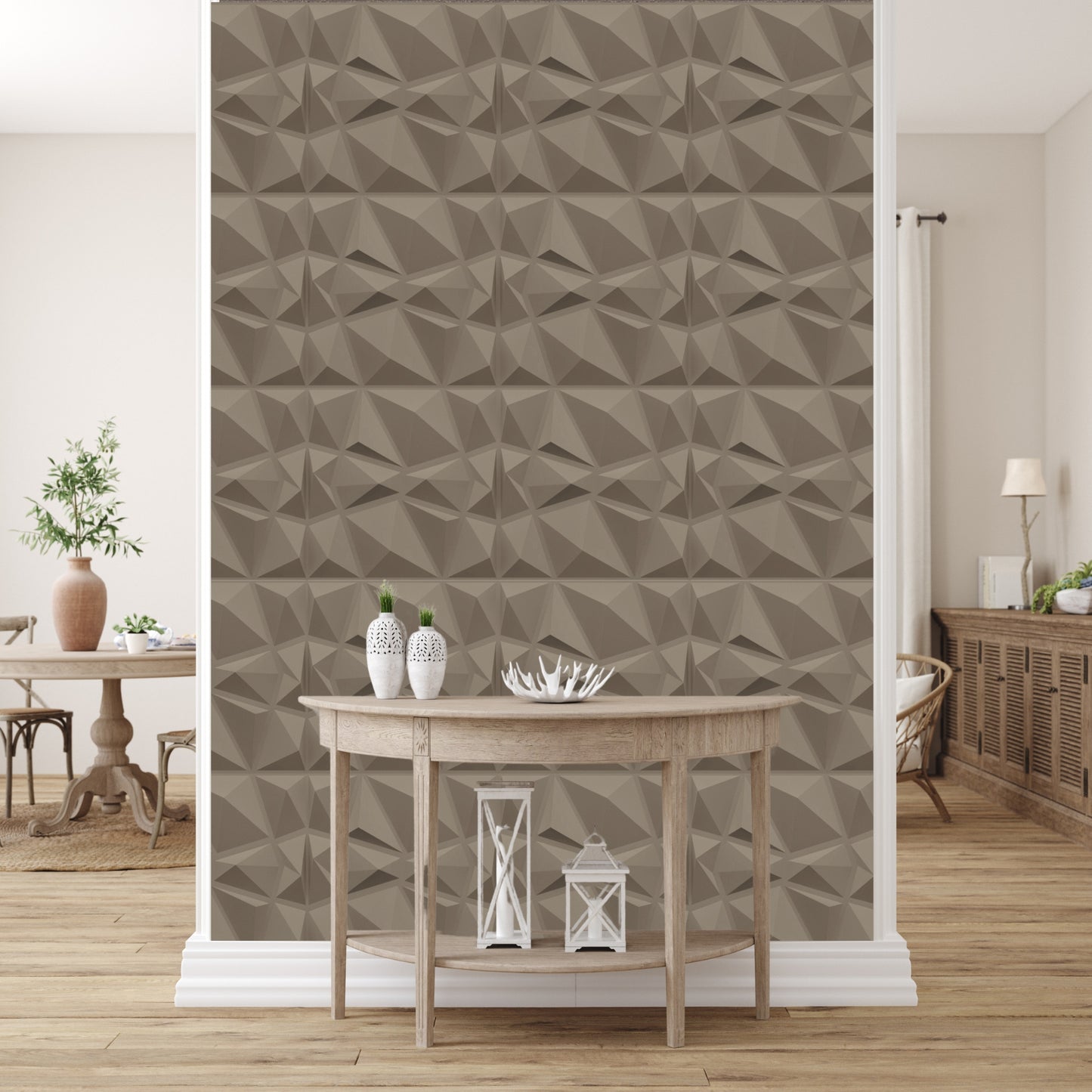 3D Wall Panels - PVC Stone Design 50X50 cm