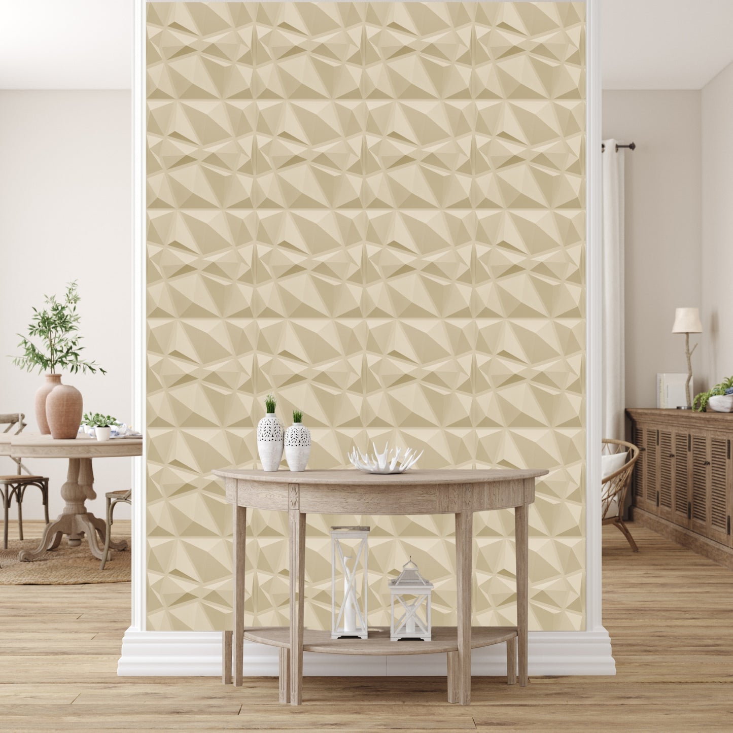 3D Wall Panels - PVC Stone Design 50X50 cm