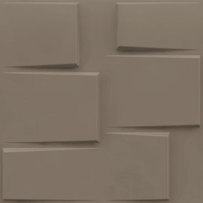 Mega Greige Stream Design 3D Wall Panel