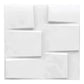 3D Wall Panels for Home Decor PVC Stream Design 50X50 cm